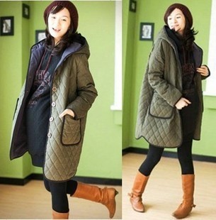 Autumn and winter maternity clothing maternity wadded jacket outerwear cotton-padded jacket cotton-padded jacket thickening