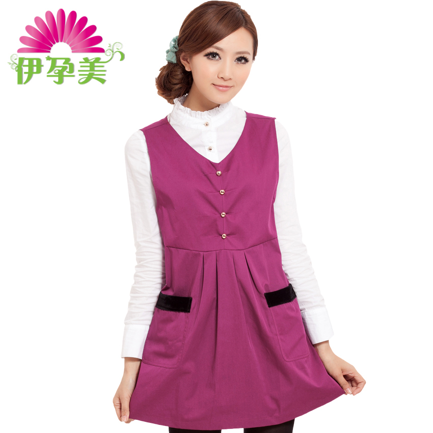 Autumn and winter maternity radiation-resistant maternity clothing radiation-resistant maternity clothing clothes 806y silver