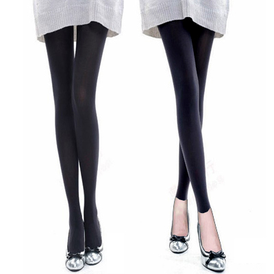 Autumn and winter plus size legging socks black velvet thickening thermal tights female stockings pantyhose