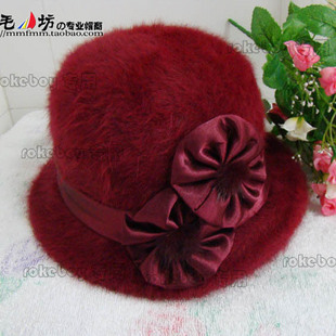 Autumn and winter rabbit fur double houaphan cap warm hat fashion hat