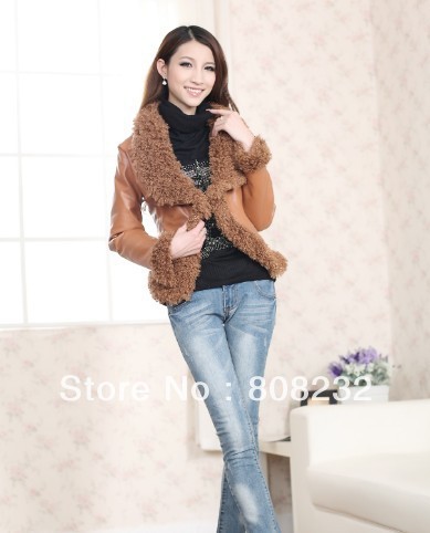 Autumn and winter slim fashion short jacket for women--Fast Free Shipping by Swiss Post Air Mail