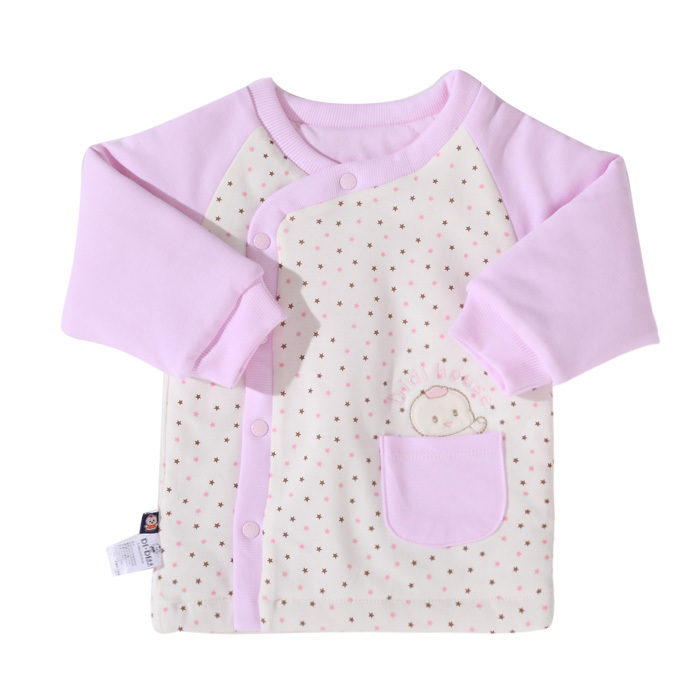 Autumn and winter thickening baby underwear 100% cotton baby thermal cotton clothes winter newborn cotton-padded monk clothing