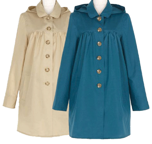 Autumn and winter waterproof wpc trench fashion long-sleeve Burberry poncho