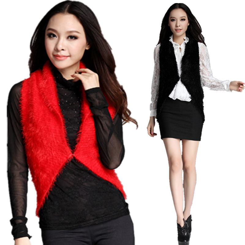 Autumn and winter women long-sleeve velvet coat short jacket casual formal dress small cape small cape 8y059