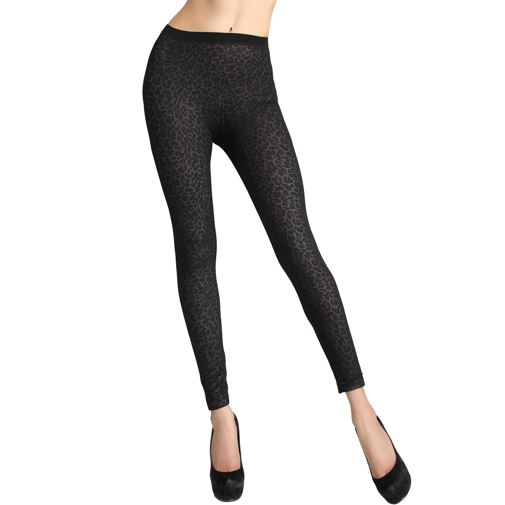 Autumn and winter women's double layer plus velvet warm pants thick sexy tight legging