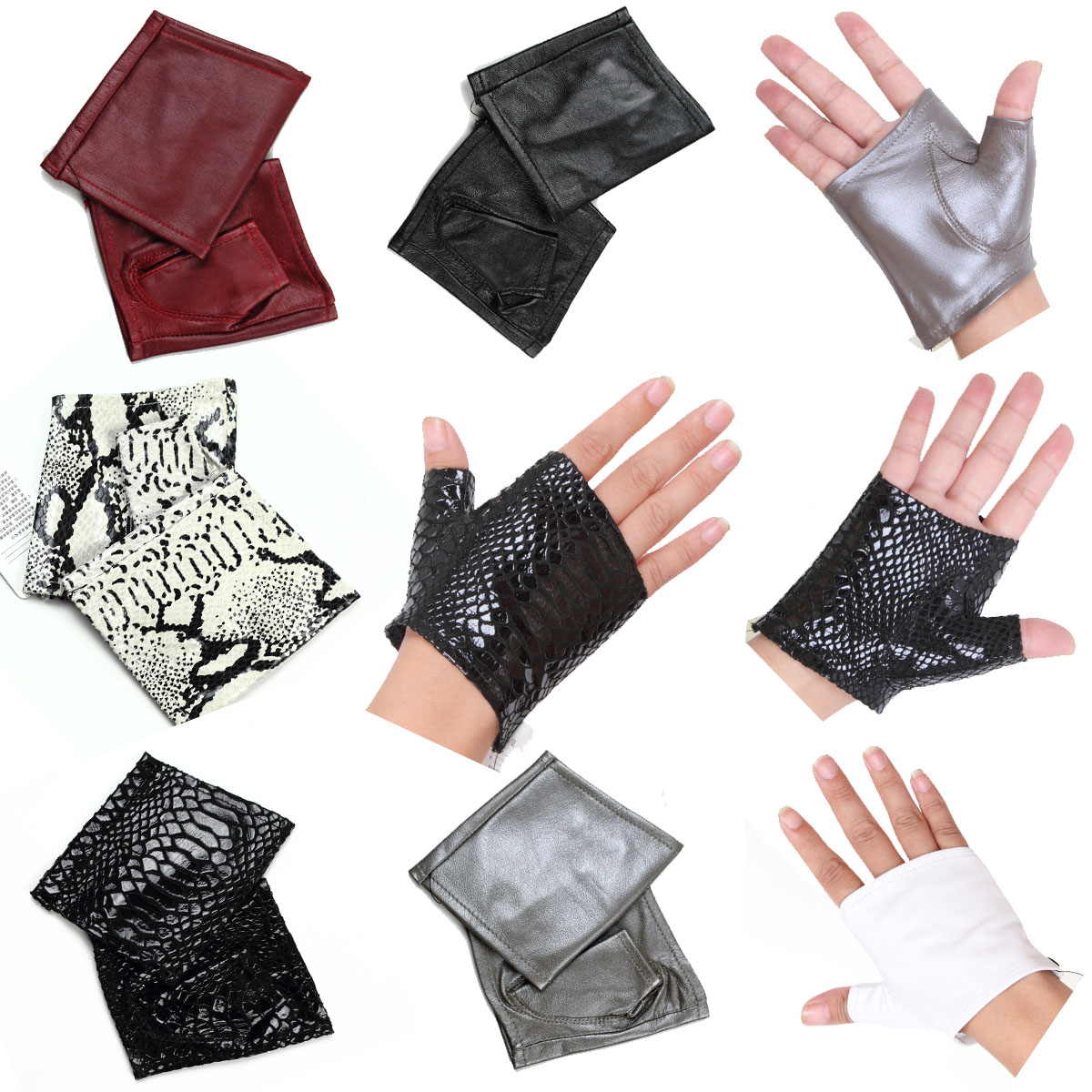 Autumn and winter women's genuine leather gloves sheepskin gloves for lovers accessories fireboats thin gloves