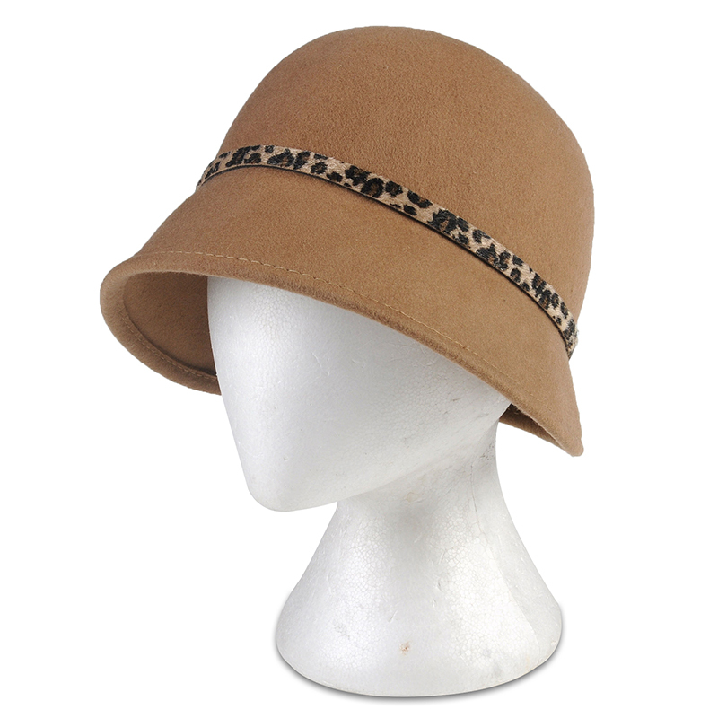 Autumn and winter wool hat woolen bucket hat bucket hats women's hat