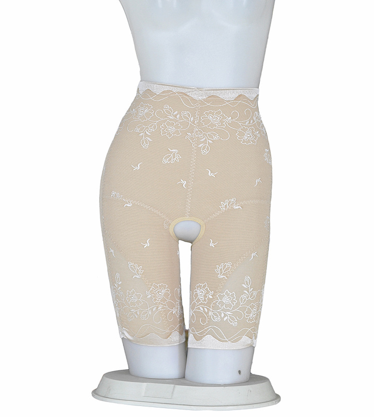 Autumn bamboo charcoal jacquard high waist slim waist abdomen pants butt-lifting drawing beauty care body shaping pants tights