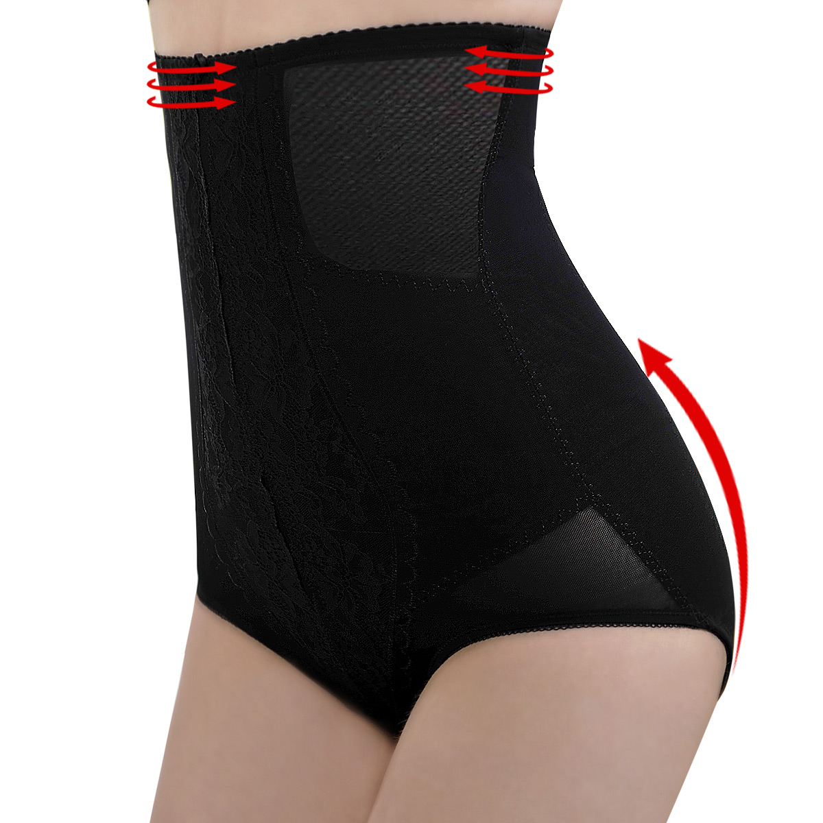 Autumn high waist abdomen drawing butt-lifting body shaping pants corset panties sk79