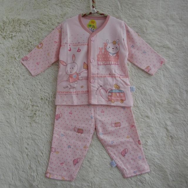 Autumn infant 100% cotton cardigan autumn underwear child set of underwear and underpants dual-use file