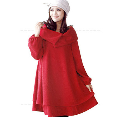 Autumn maternity outerwear fashion mantissas trench spring and autumn maternity clothing 1838 wool coat