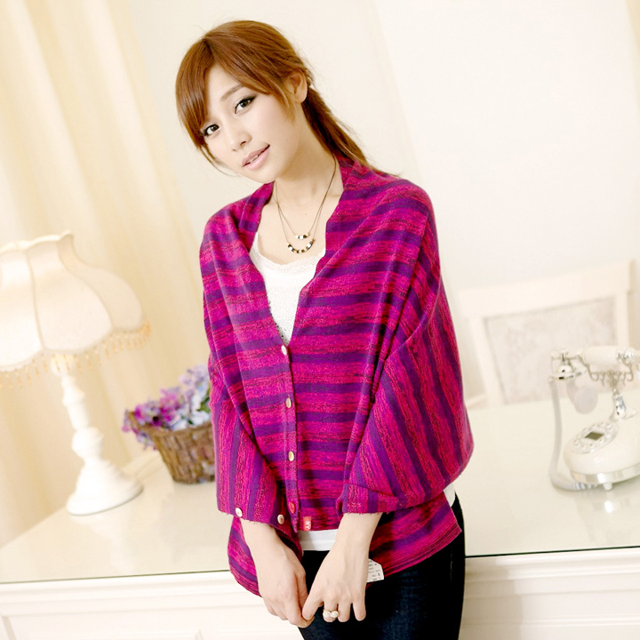 Autumn new arrival 2013 elegant slim knitted shawl multi-purpose air conditioning clothing sunscreen cardigan 7065
