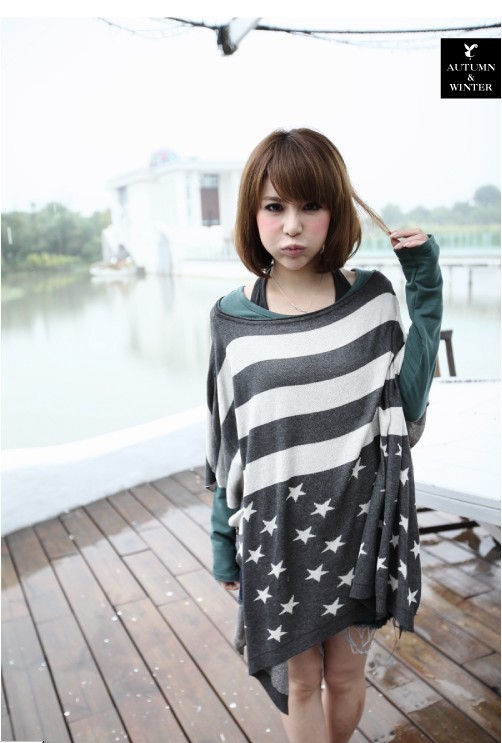 Autumn new arrival all-match sleeveless female long design sweater outerwear when the scarf plus size clothing sweater