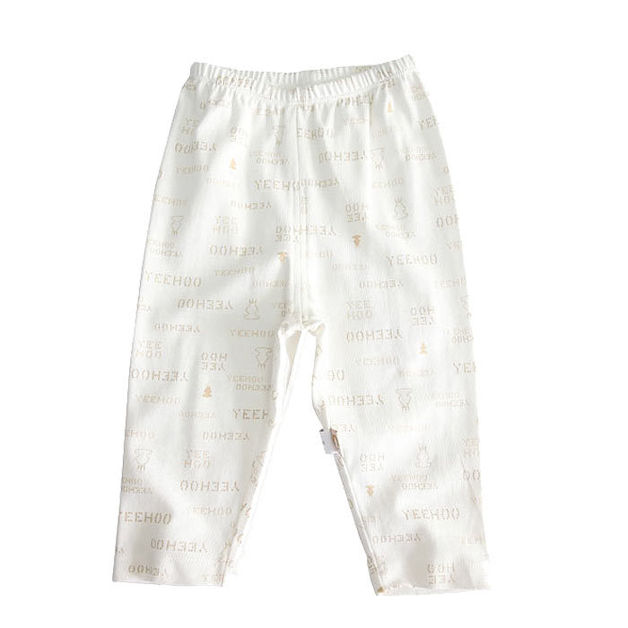 Autumn new arrival baby 100% cotton panties infant ploughboys basic long johns ny612-12-1
