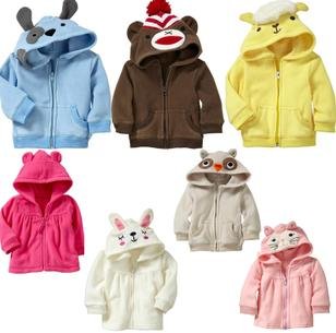 Autumn new style little boy girl long sleeve hoodie   free shipping retail