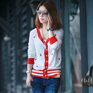 Autumn outerwear Women 2012 short jacket female spring and autumn school wear female autumn 2012 coat