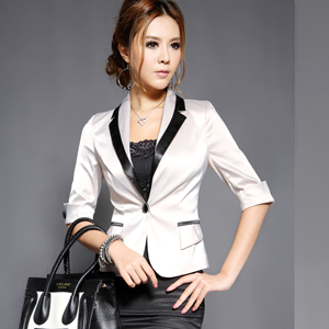Autumn professional set women's fashion work wear career dress set tooling blazer Free Shipping