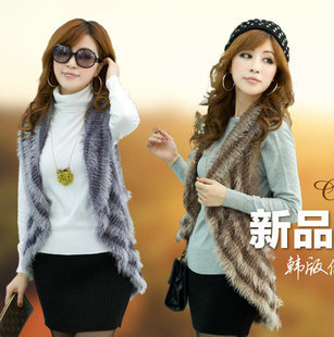 Autumn slim macrotrichia liangsi sleeveless shoulder cape coat cardigan sweater 2012