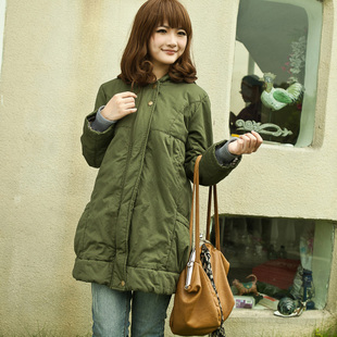 Autumn winter maternity clothing cotton-padded jacket top high quality thickening maternity wadded jacket cotton-padded jacket