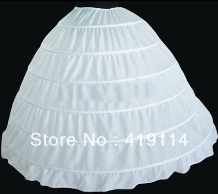 Available from stock wholesale wedding accessories Bride Petticoat Size fits all 6 hoop (LHENLQBW)