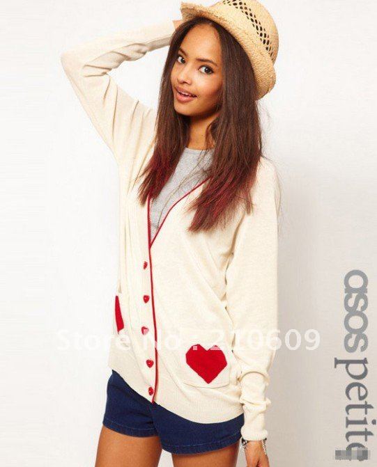 available wholesale 2012western autumn new cardigan V neck sweater