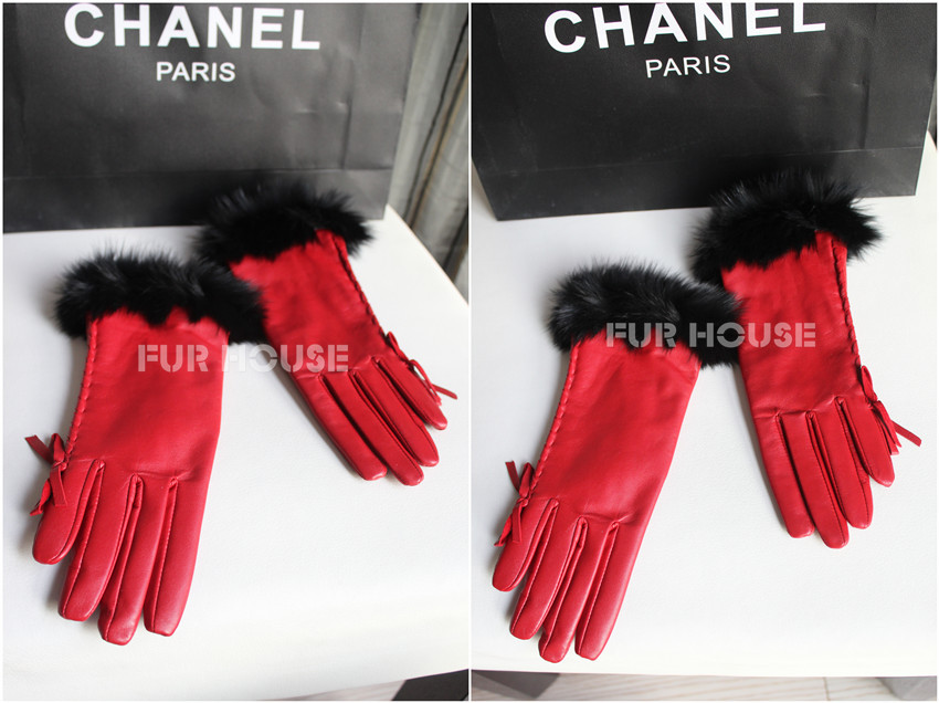 Awesome! free shipping! Warm New Arrival Fashion100% genuine leather gloves