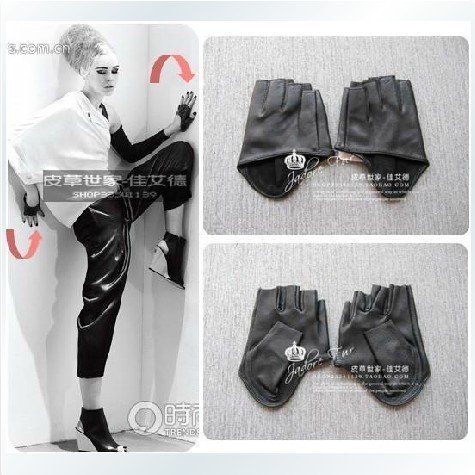 Awesome! trendsetter!pub+ Free shipping+ New Arrival Fashion100% genuine leather gloves