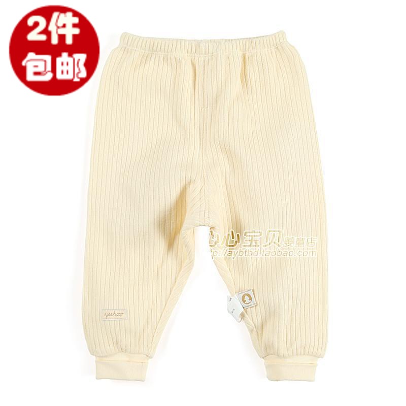 AY 2012 autumn and winter 100% cotton sanded baby underwear ny612-45-4 baby trousers