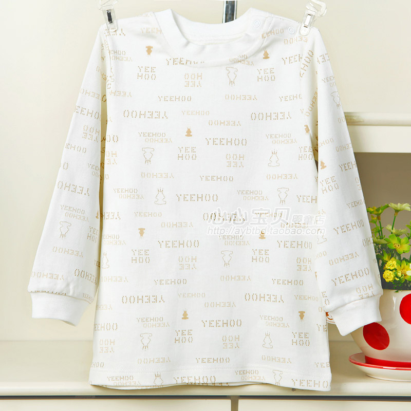 AY 2012 spring and autumn 100% cotton baby underwear ny591-12-1 baby pullover top