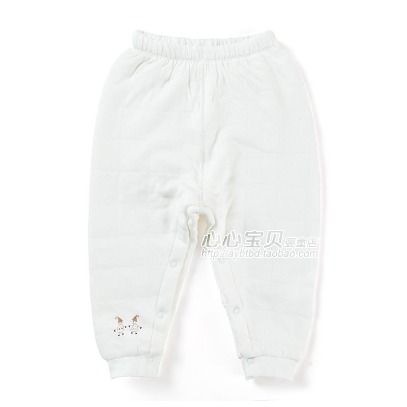 AY 2012 winter baby cotton-padded modal underwear ba992-130m buckle pants long trousers