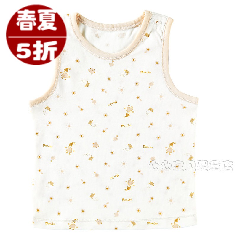 AY 2013 summer 100% cotton baby underwear ba887-108m baby vest