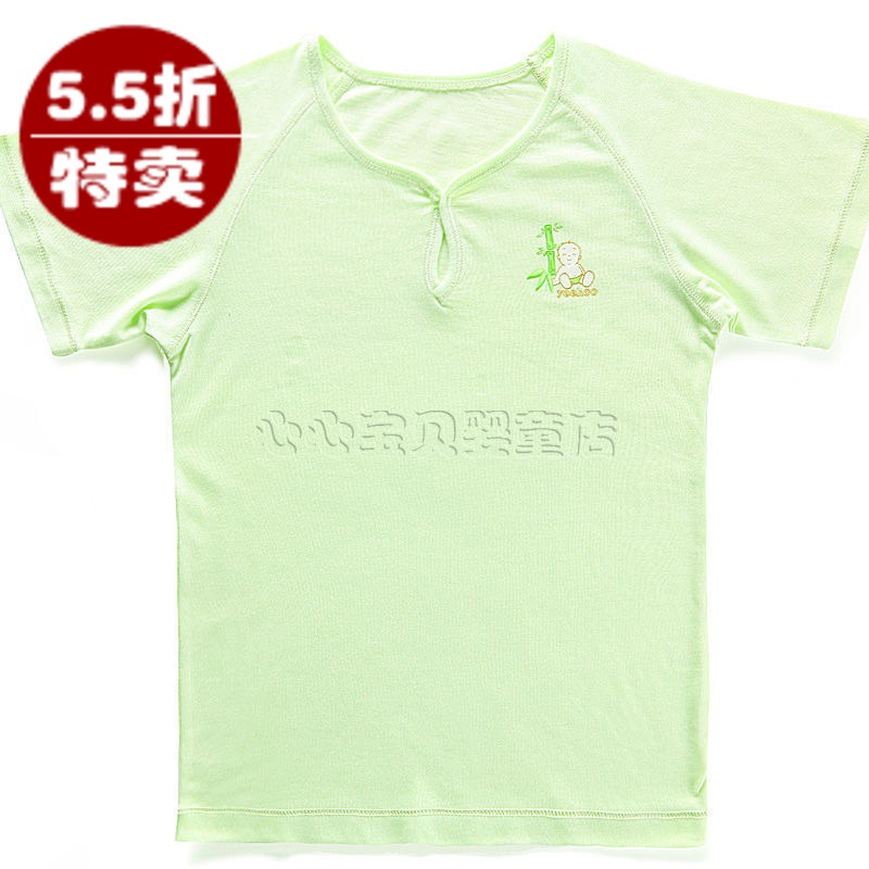 AY 2013 summer bamboo fibre child underwear baby clothes short-sleeve ny638-245-5