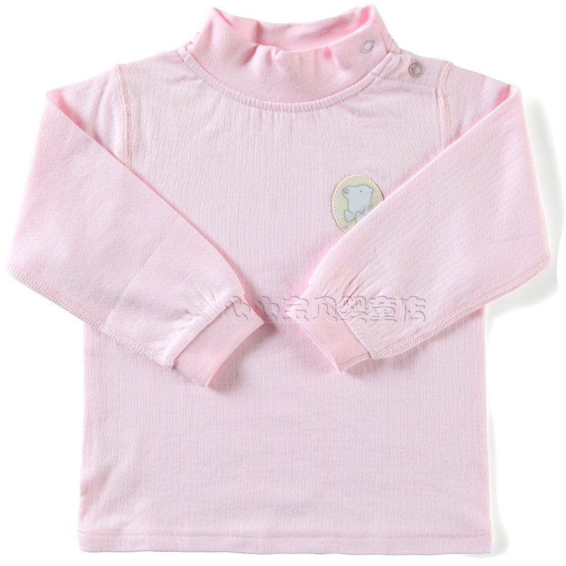 AY 4.8 bush-rope carpenter's spring and autumn 100% cotton baby underwear pa886-130b p baby pullover open shoulder top