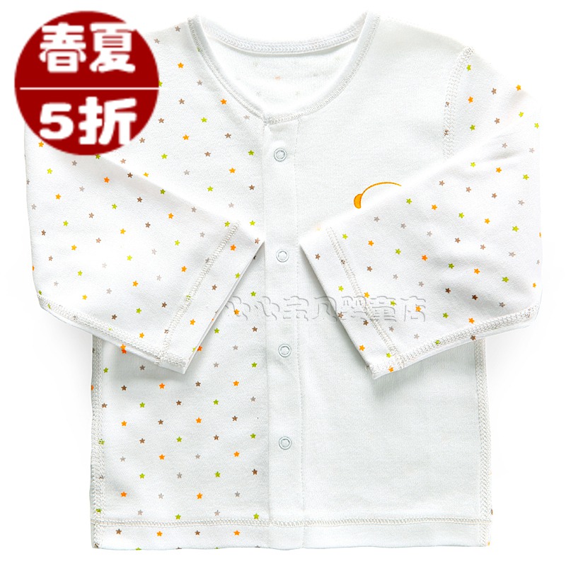 AY Rattan carpenter's 2013 spring and autumn 100% cotton baby underwear pa882-132w long-sleeve double-breasted top