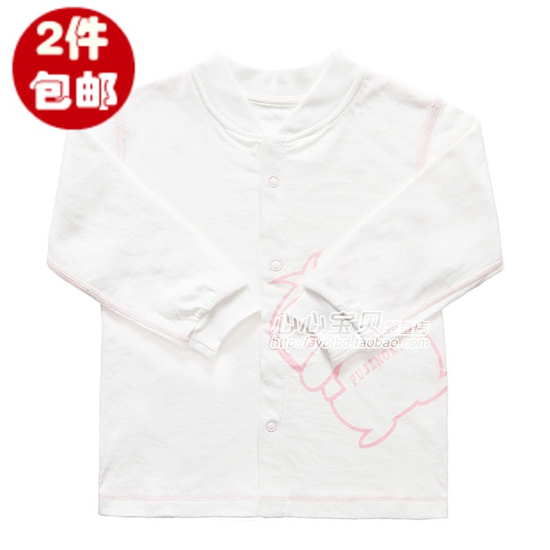 AY Rattan carpenter's autumn and winter 100% cotton antibacterial baby underwear pa882-80p baby long-sleeve double-breasted top