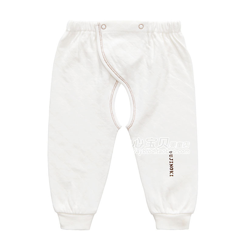 AY Rattan carpenter's spring and autumn 100% cotton antibiotic underwear pa990-80c baby open-crotch trousers