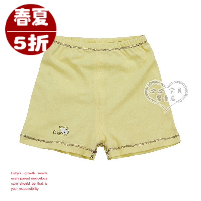 AY Rattan carpenter's summer antibiotic 100% cotton baby panties pa994-83y child shorts baby trunk