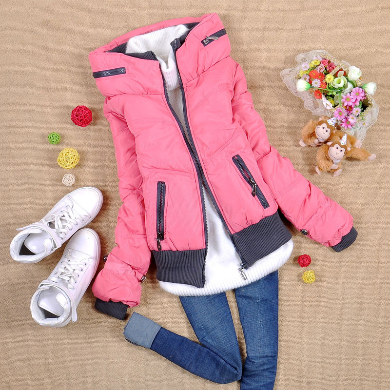 AYILIAN 2012 short design down coat female solid color thermal thickening wadded jacket outerwear