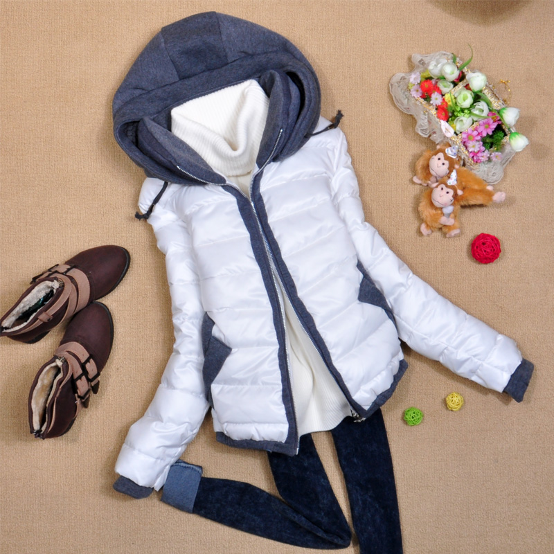 AYILIAN down coat female 2013 short design with a hood solid color glossy outerwear female slim