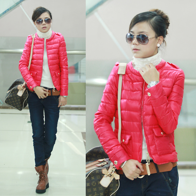 AYILIAN women's outerwear 2012 winter slim thin down coat
