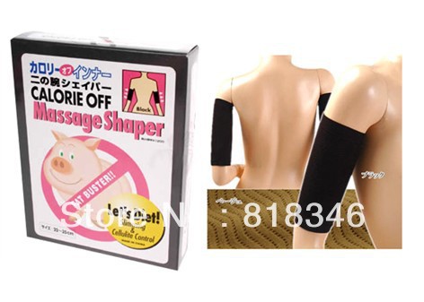 B&H 3891 free shipping 1 packs arm sleeve arm slim  band slimming massager arm shaper Heat decoding ultra-thin