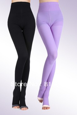 B&H 50P8 free shipping DHL 50pcs Varicose Veins Pressing Sleeping Beauty Leg seamless Leggings Sleep socks Slim slimming socks