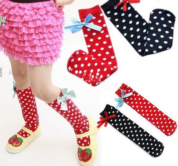 B2W2 leggings girls leg warmer Children's Socks kids baby legging bow 20pcs