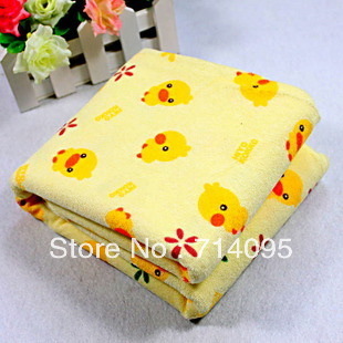 baby bathrobe Duck animal changing mat ultralarge 100% waterproof cotton baby changing mat breathable yellow duck Medium sheets