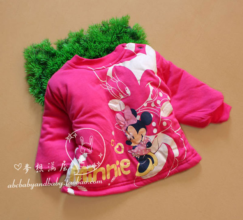 Baby clothes autumn and winter cotton-padded coat children's clothing pure cotton-padded jacket liner baby outerwear