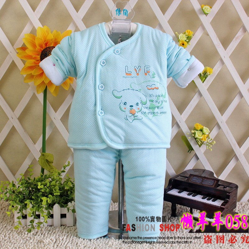 Baby clothes pure cotton liner clothes female 3 baby autumn male 2 newborn infant enterotoxigenic