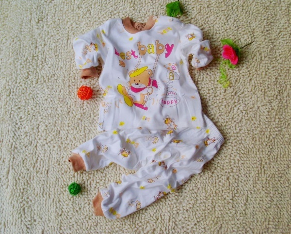 Baby clothes spring and autumn set 0-1 year old 2 male 100% cotton underwear panties set 100% cotton lounge