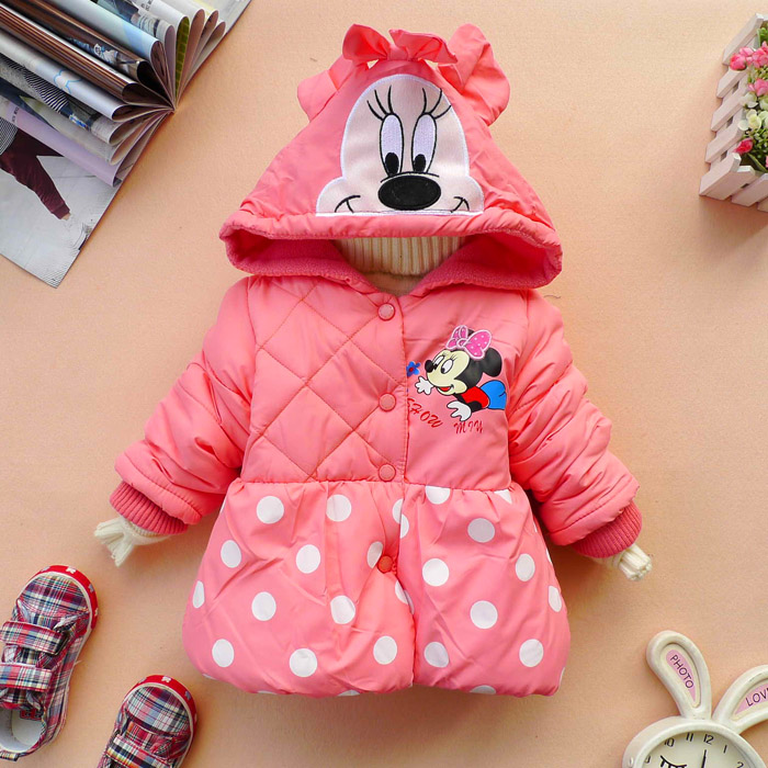 Baby clothes winter baby clothes birthday children's clothing female baby clothes thick wadded jacket outerwear 1 - 2 - 3
