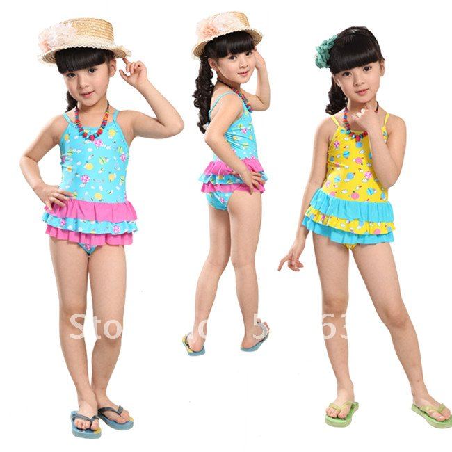 baby clothing kid's swimwear Baby bikini swimsuit   one-piece swimsuit  kid's swimwear swimsuit  free shipping