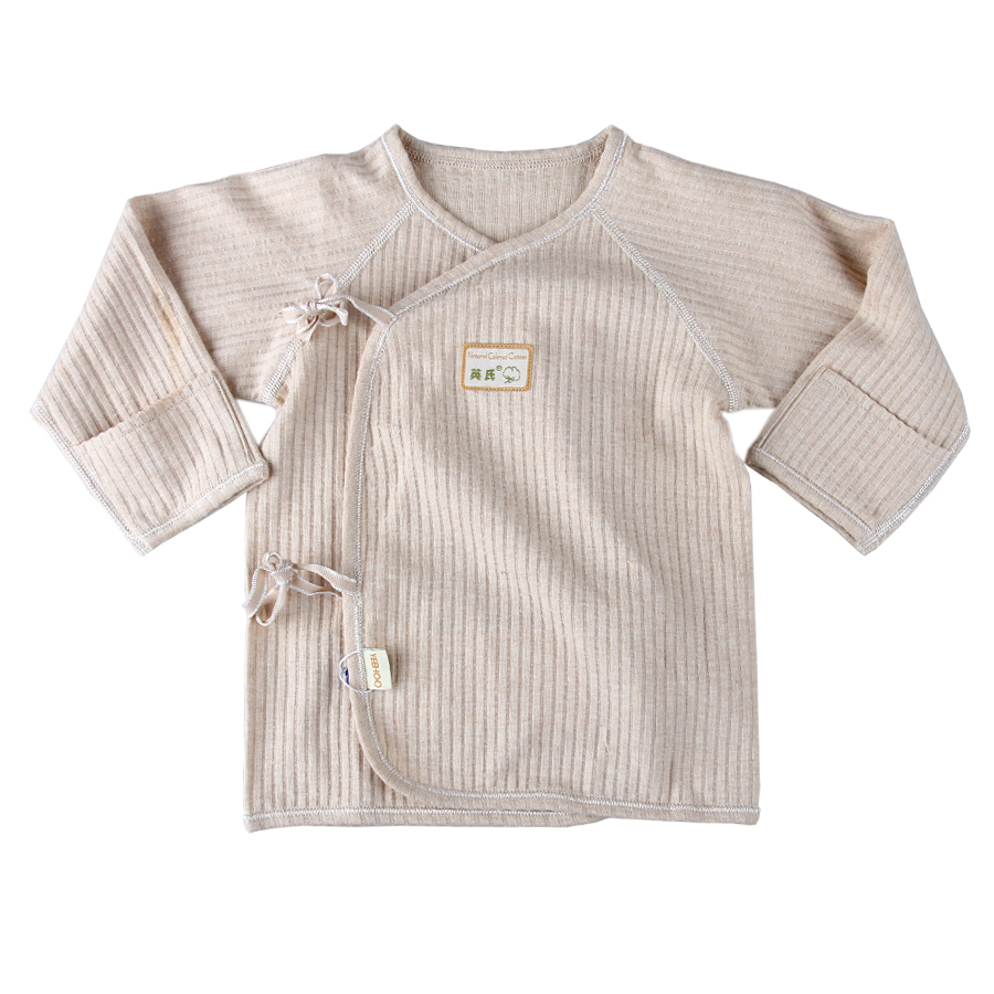 Baby colored cotton belly protection autumn and winter underwear top infant long johns ny553-67-4